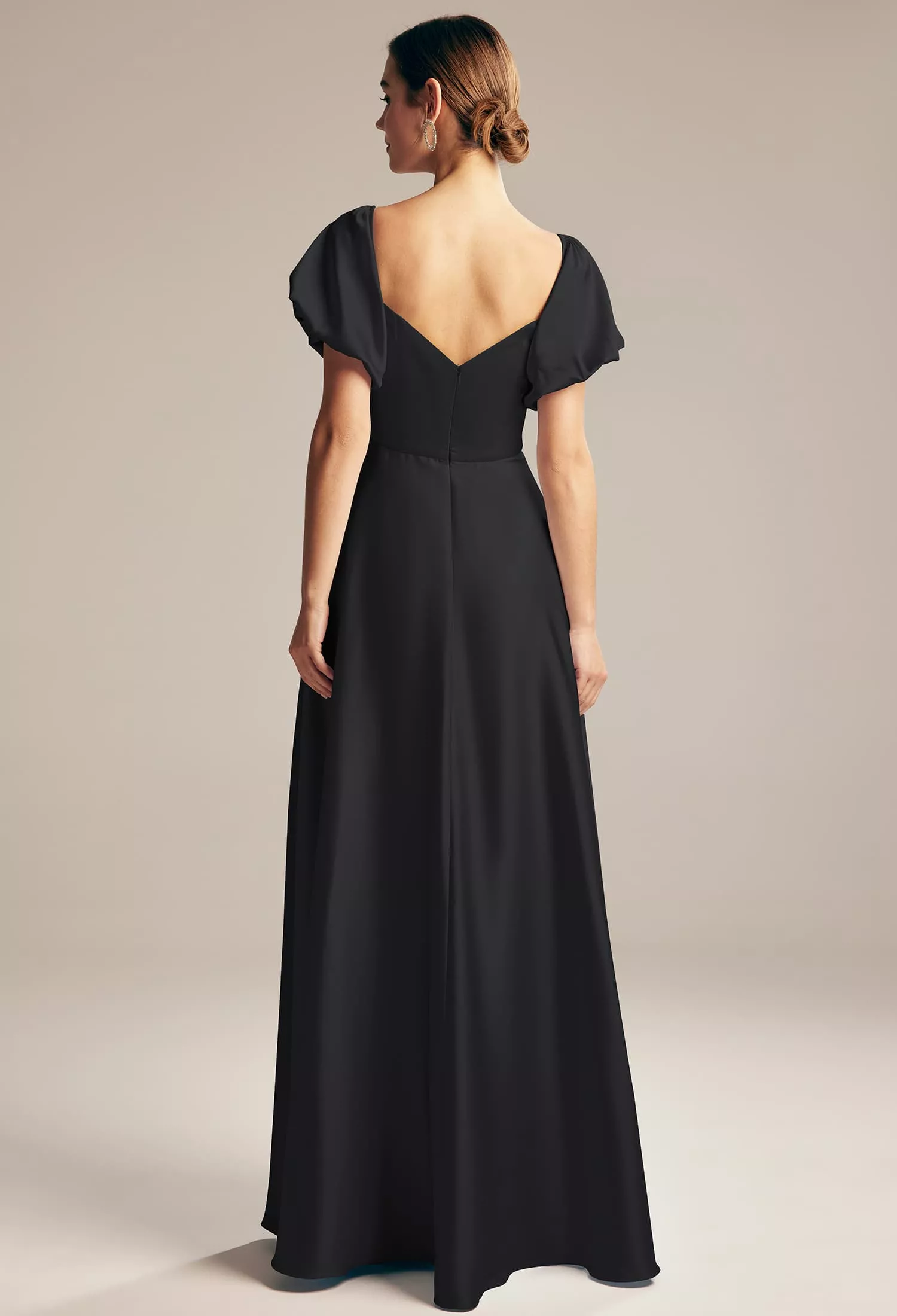 AW Dey Black Metallic  Convertible Maternity Bridesmaid Dresses